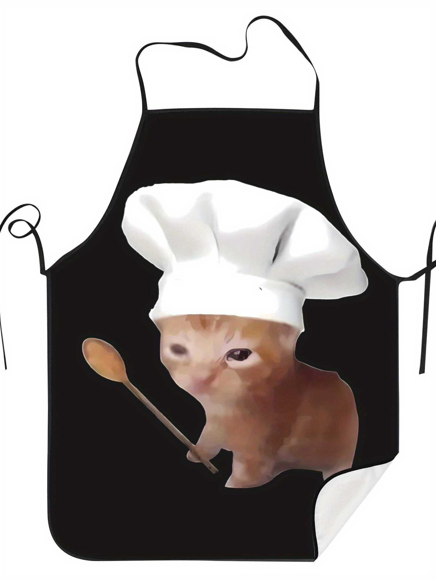 Funny Chef Crying Cat Apron Ki - Home Cooking For Cats 评论和价格