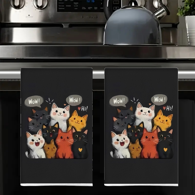 2Pcs, Black Background Cat-The - Home Cooking For Cats 评论和价格